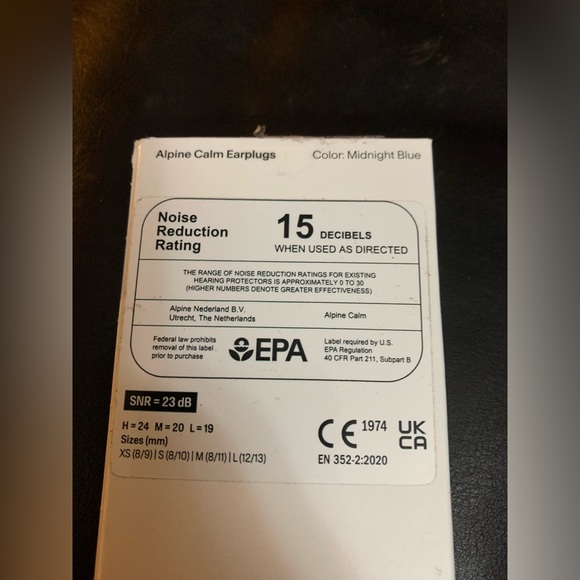 New in Box Noise Cancelling Ear Plugs 4 Sizes in One - Picture 6 of 9